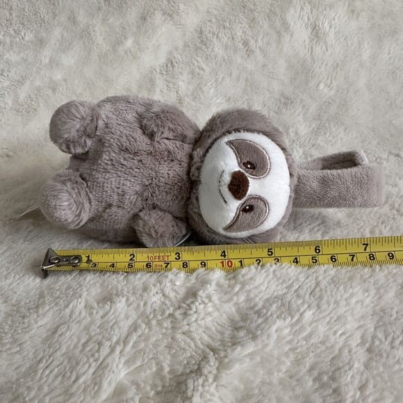 Baby Gund Lil' Luvs Reese Sloth Tuck-Away Lovey Comforter Security Blanket Soft - Picture 8 of 8
